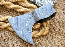 Hand Forged Damascus Steel Blade Axe Hatchet Head - Custom Made Axe 932