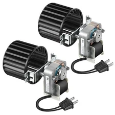 120V Bathroom Exhaust Fan Motor Assembly for Nutone Broan 162 G-L 164 G-L 2-Pcs