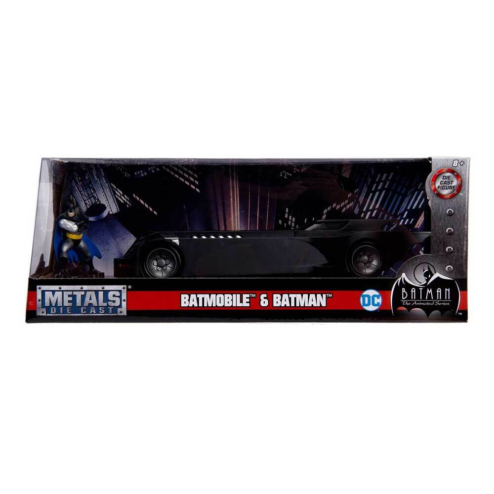 ミニカー 1:24 ANIMATED SERIES BATMOBILE Batman Animated Series Batmobile 1/24 Scale with Figure | eBay