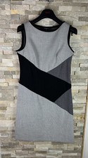Nine West women’s size 6 grey black dress 