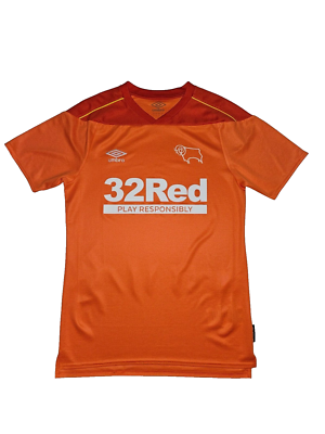 ウェア UMBRO DERBY COUNTY Rooney Derby County Football Shirt 2021/2022 Home Rooney 32 (L