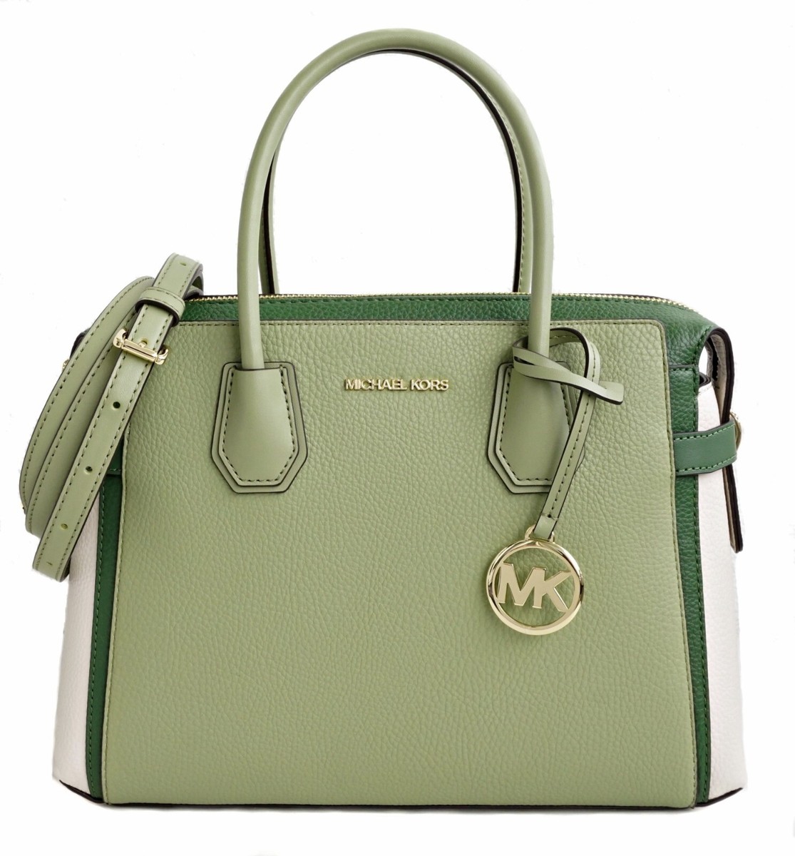 Michael Kors Damen Tasche Handtasche Mercer Belted MD Satchel  