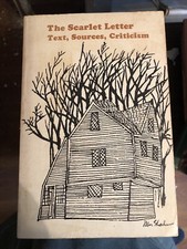 Kenneth S LYNN / The Scarlet Letter Text Sources Criticism 1961