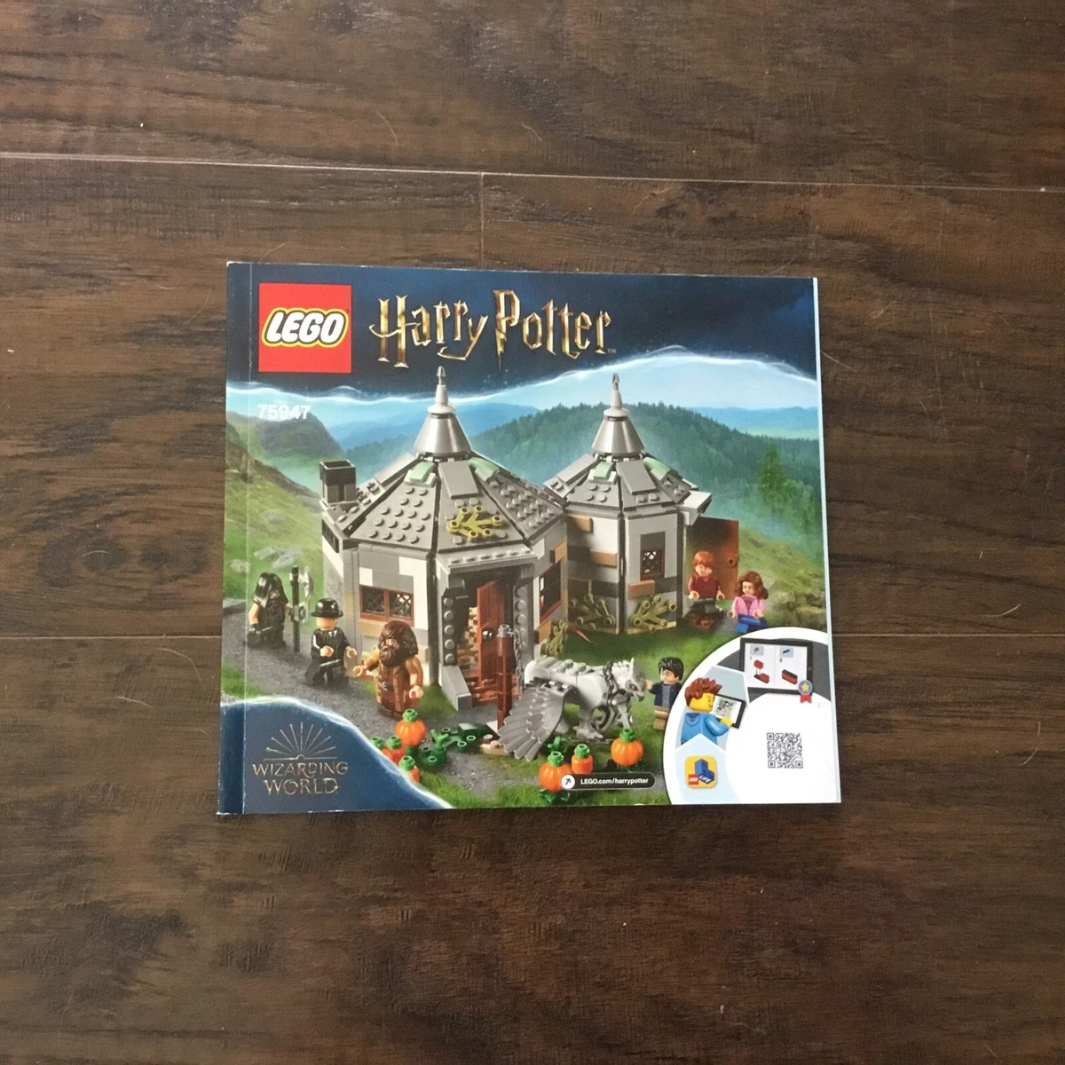 Lego harry potter hagrid's hut instructions hot sale