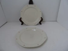 Rare Steelite International Ivory Octagon Bread Plates 7 3/4" (2) Monte Carlo