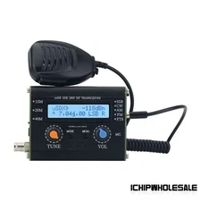 USDX SDR QRP HF Transceiver QCX-SSB to SSB 3-Band 5W All Mode with Handheld Mic