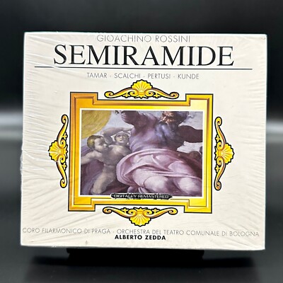 Rossini SEMIRAMIDE Zedda Tamar Scalchi Pertusi Kunde [Hommage 3 CD Set] NEW RARE