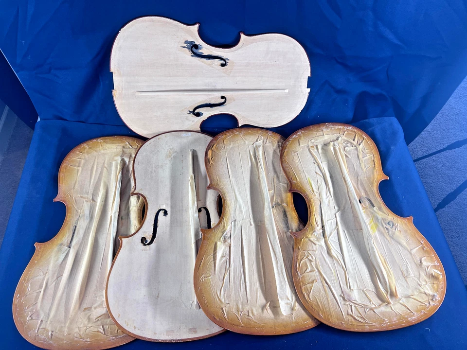 Eastman VC100 Cello replacement top, 1/2 Size - Image 2 of 2