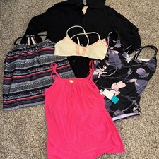 Lot of 5 Women's Bikini Tankini One Piece Swimwear Cover Up - SIZE LARGE 043