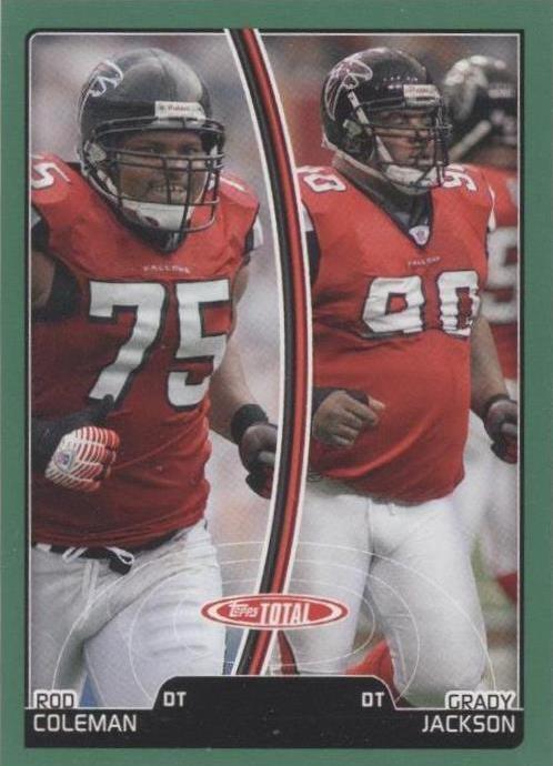 Rod Coleman 2007 Topps Total - Rod Coleman, Grady Jackson #366 (RC) for sale online ...