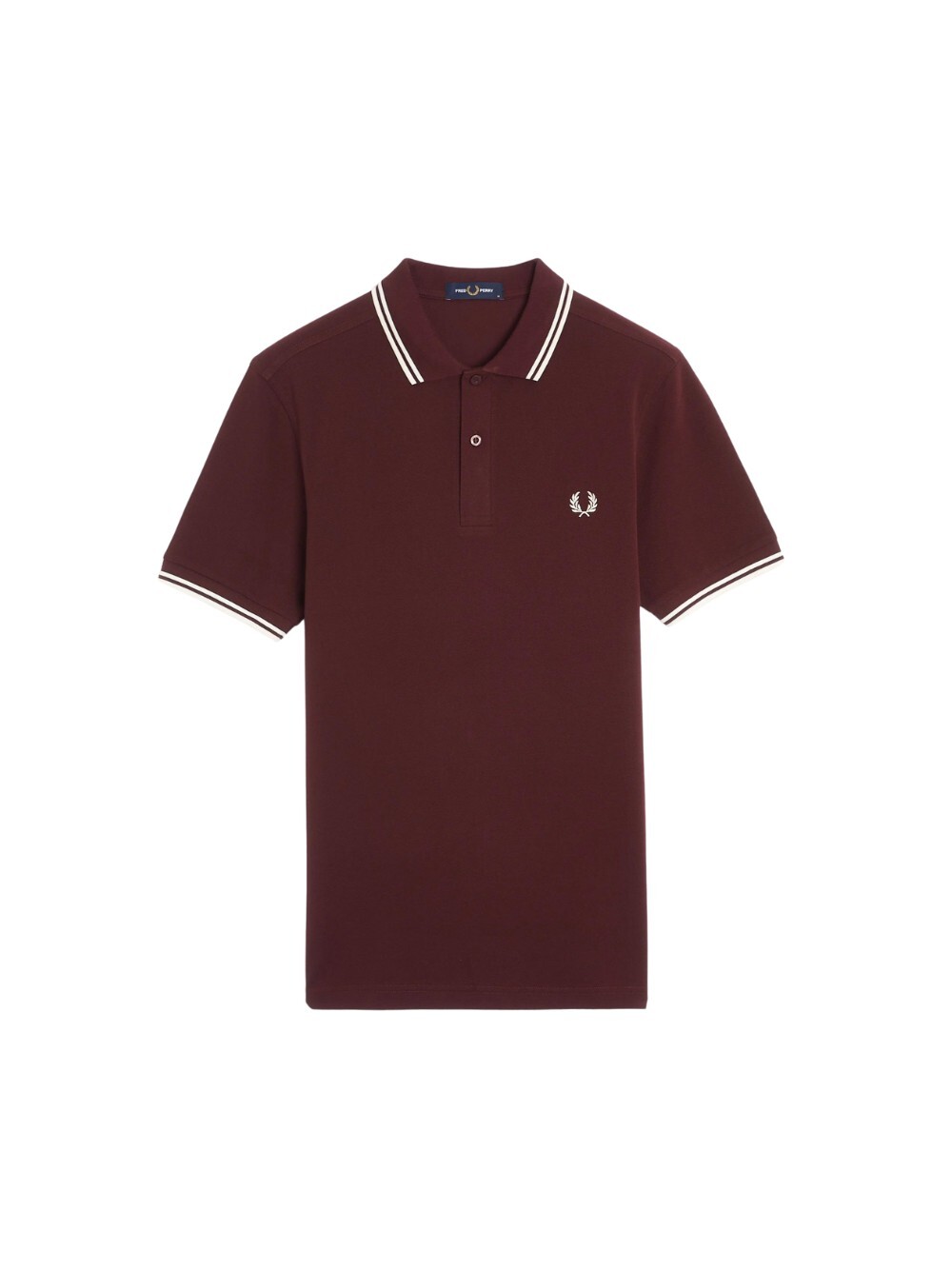 Поло маниш корте Фреда Перри да уомо в котоне цвета Бордо 27790₽