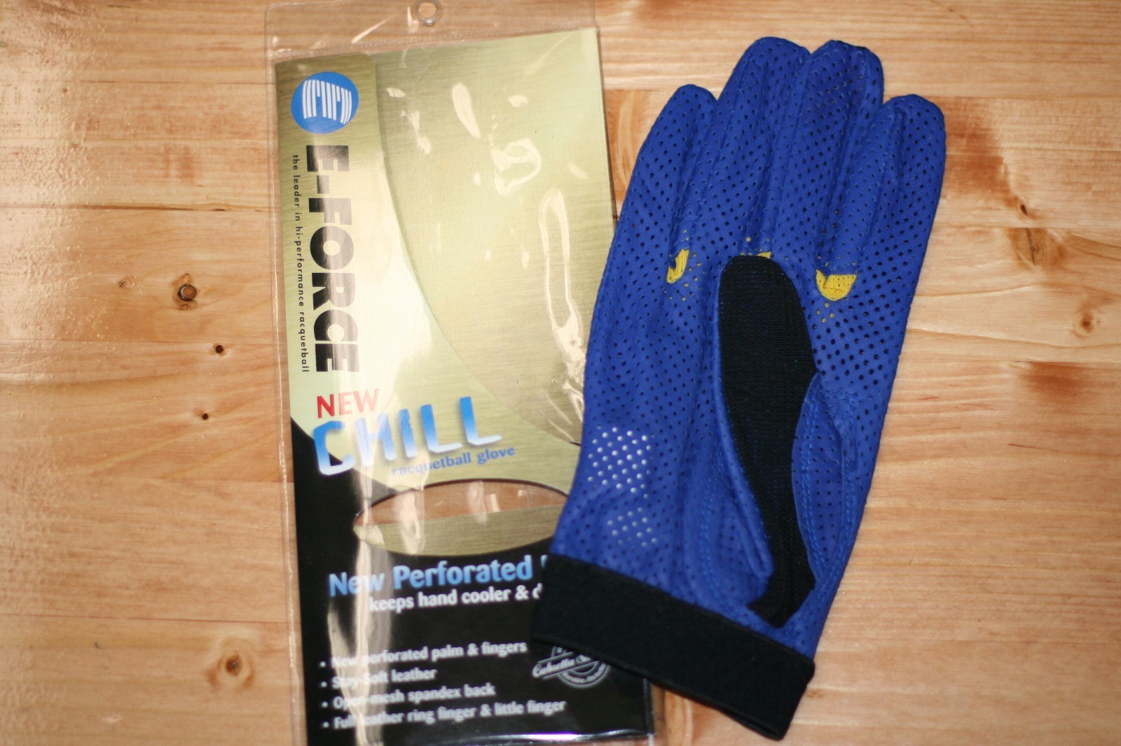 EForce EForce E Force Racquetball Glove CHILL BLUE COLOR 1 GLOVE RIGHT XL eBay