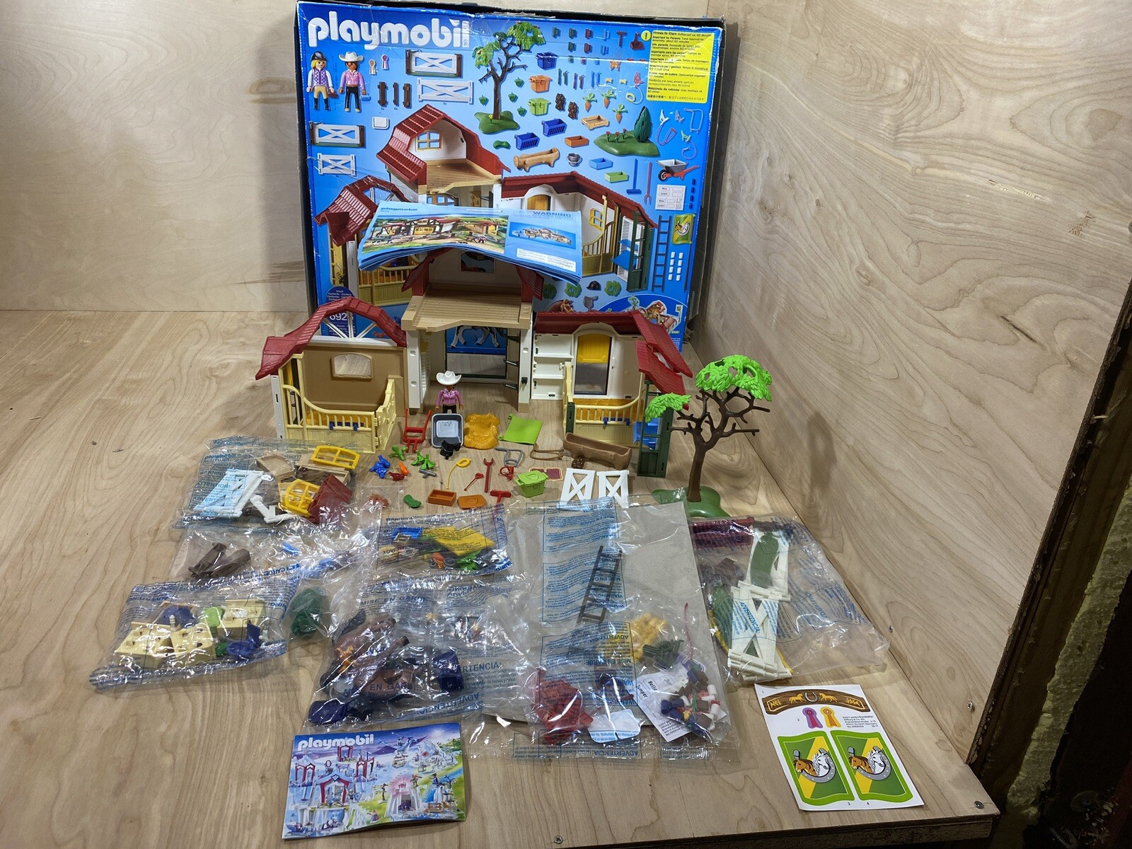 playmobil horse farm 6926