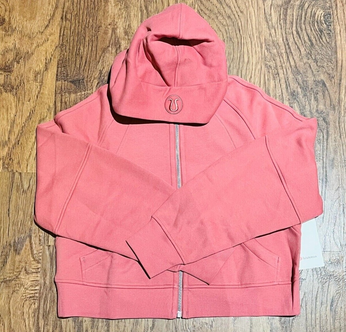 NEW Lululemon Scuba Oversized Full Zip Hoodie Brier Rose (2022
