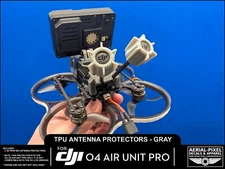DJI O4 Air Unit Pro Antenna Protector 3D Printed TPU - Choose From 10 Colors
