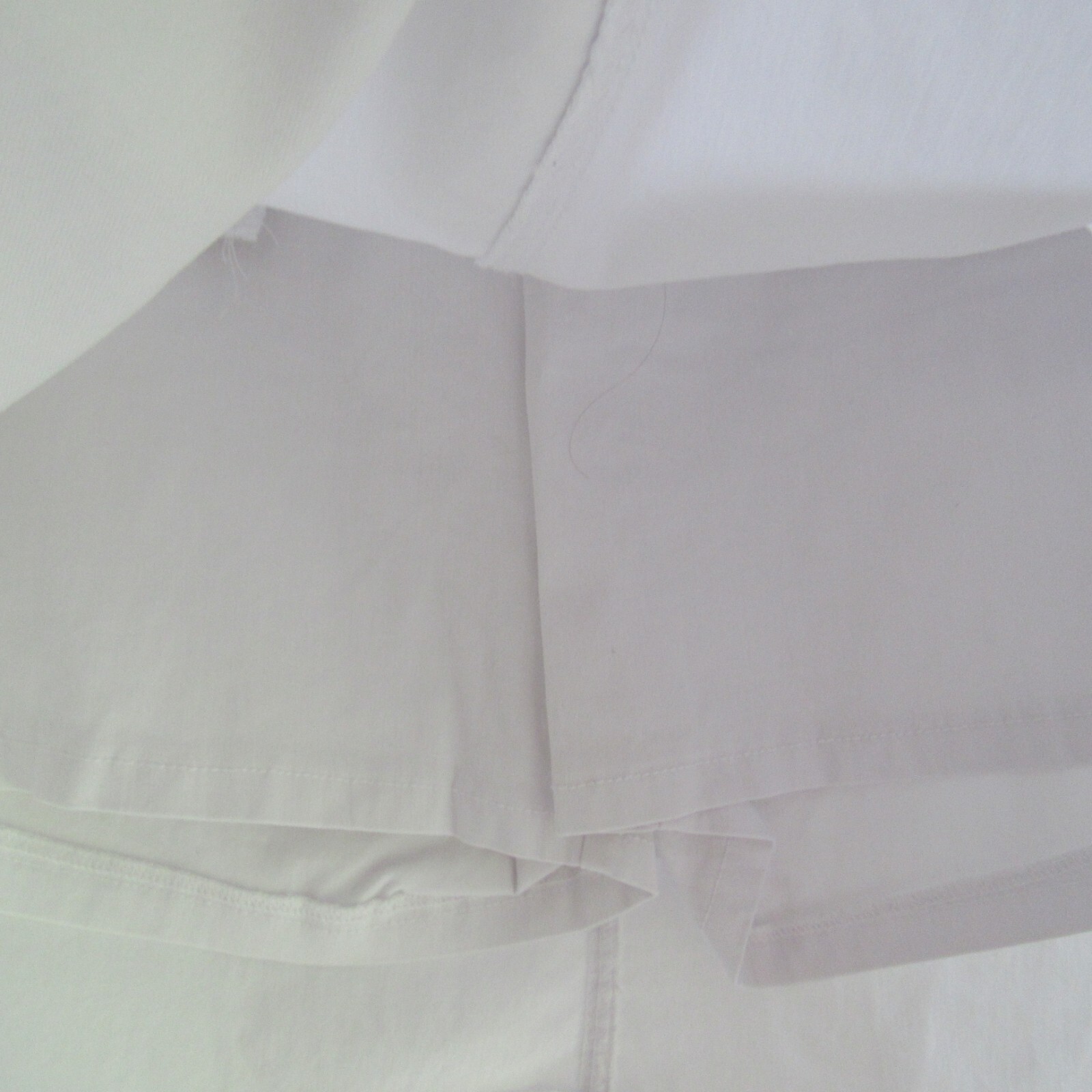 Slimsation Pull on Skort 12 Solid White Shorts Sk… - image 4