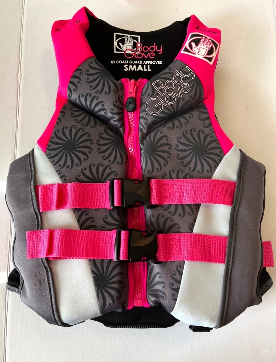 Pink life jacket womens cheap