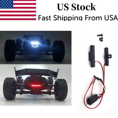 Front &Rear Lights Lamp for ARRMA 1/18 Small Typhon Grom RC Car Upgrade Parts US