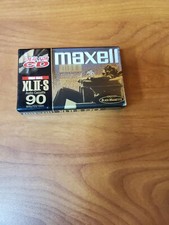 SEALED Maxell XLII-S Audio Cassette Tape; 90 Minute Magnetite High Bias Output