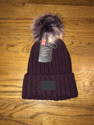 under armour women's snowcrest pom beanie