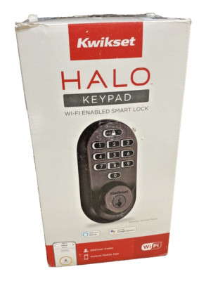 Kwikset 99380-002 Halo Deadbolt Smart Lock / Open Box