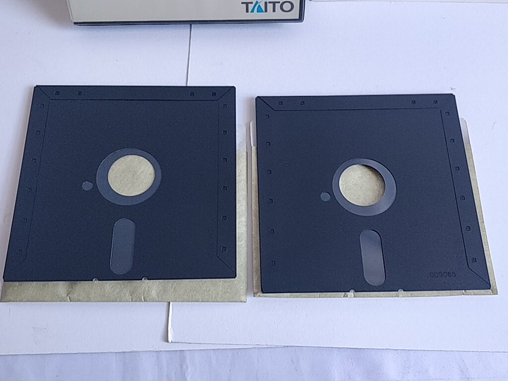 SYVALION SHARP X68000 Game Japan Gamedisk, Manual and Box