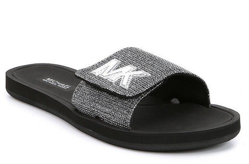michael kors glitter flip flops