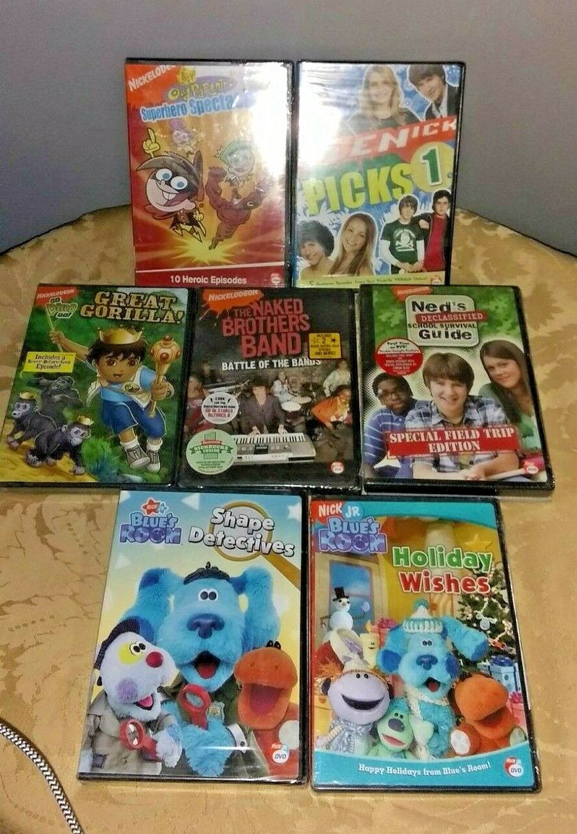 lot of Nickelodeon favorite Dvd's see titles in description