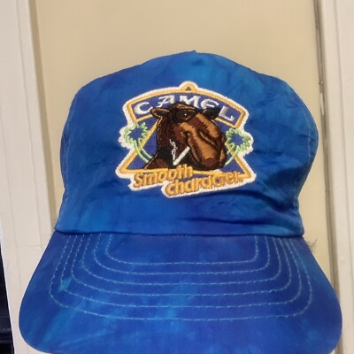 Camel Smooth tobacco cigarettes Tobaciana Vintage 1990 trucker hat baseball cap