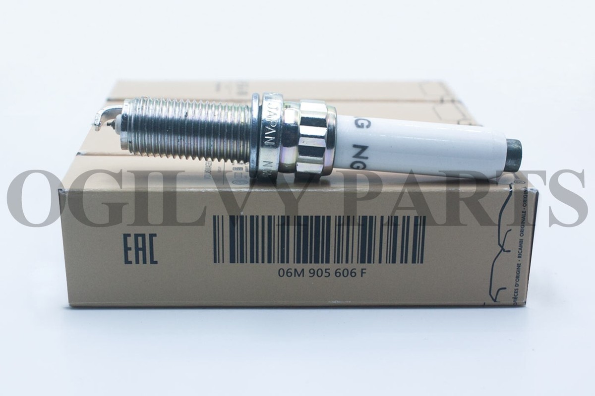 New Spark Plugs 06M905606F Set (6) For Audi VW Porsche Porsche