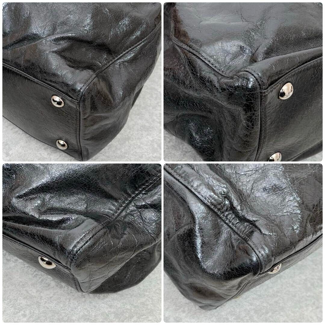 Miu Miu Vintage Vitello Shine 2way Tote Bag Shoulder Bag Miu Miu Vintage Vitello Shine 2way Tote Bag Shoulder Bag