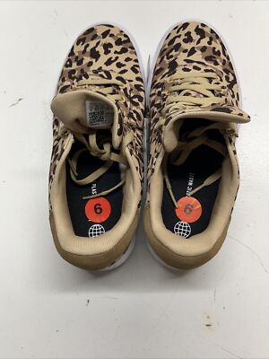New Womens Adidas Court Platform Leopard Print Canvas Sneaker Shoes 6 | eBay