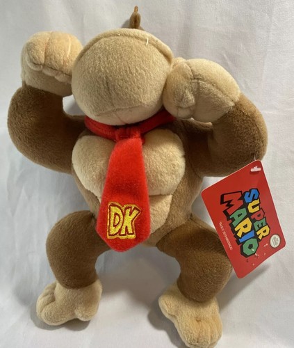 OFFICIAL NINTENDO SUPER MARIO DONKEY KONG PLUSH STUFFED ANIMAL TOY 10'' NEW TAGS - Picture 2 of 10