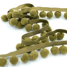 CRAFT CULT Jumbo Pom Pom Trim - 10m Reel - Wholesale Sewing Craft Trimming