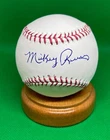 MICKEY RIVERS AUTO AUTOGRAPH BASEBALL TRISTAR AUTHENTIC YANKEES