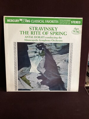 Igor Stravinsky The Rite of Spring Anatal Dorati Minneapolis Symphony LP