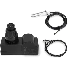 Fire Pit Push Button Ignition Kit with 2 Outlet and Ground Wire for Fire Pit