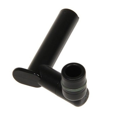 Black Milk Dispenser Tube Outlet Pipe For DeLonghi Capsule Coffee Machines