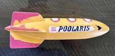 Vintage Polaris Yellow Space Rocket Toy 1960s Vintage Space Theme Pool Toy