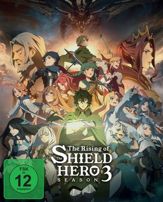 The Rising of the Shield Hero - 3. Staffel Vol. 1 - Limit... DVD  *NEU*OVP*