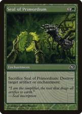 Seal of Primordium - Foil Planar Chaos MP MTG