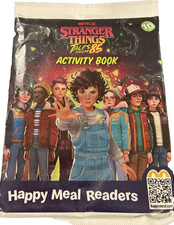 McDonald's 2026 Stranger Things Tales From 85' Activity Book. New And Sealed 10