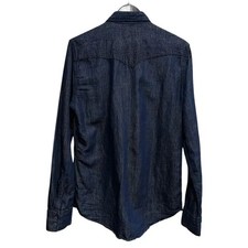 Levi's Western Style Shirt Size 43.5 Shoulder 52 Chest Vintage Look