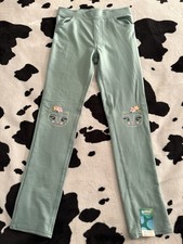 365 Kids From Garanimals NWT Girls Green/Owl Pants 10