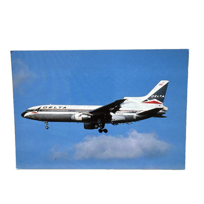 Postkarte Ansichtskarte AK Flugzeug Luftfahrt Delta Lockheed Tristar Paris Orly