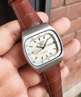 Seiko 1981 Vintage Retro Ultra Rare Auto TV White 24hr Sunburst Dial JDM OEM SS