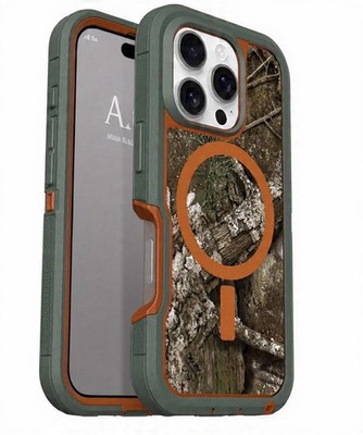 OtterBox iPhone 16 Pro Defender Pro Series XT Clear Case - Realtree Camo