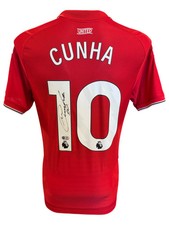 MATHEUS CUNHA SIGNED MANCHESTER UNITED 2026/27 HOME SHIRT (ACG CERT AG19196)