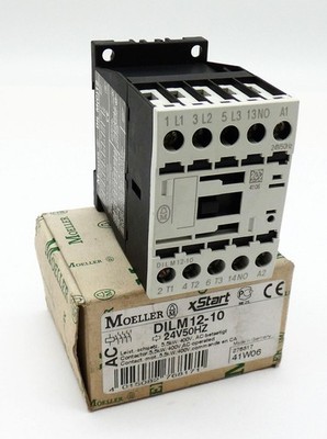 Moeller DILM12-10 DILM 12-10 24V50HZ 5,5kW 400V Leistungsschütz -unused/OVP-
