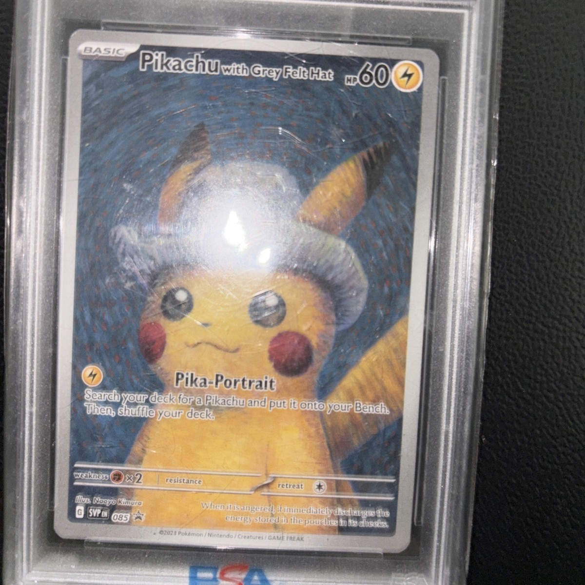 Pikachu with Grey Felt Hat 085 Sv: Scarlet & Violet Promo